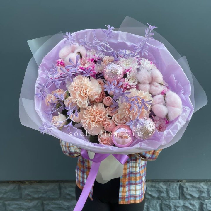 Букет "Лавандовая сказка" в Челябинске