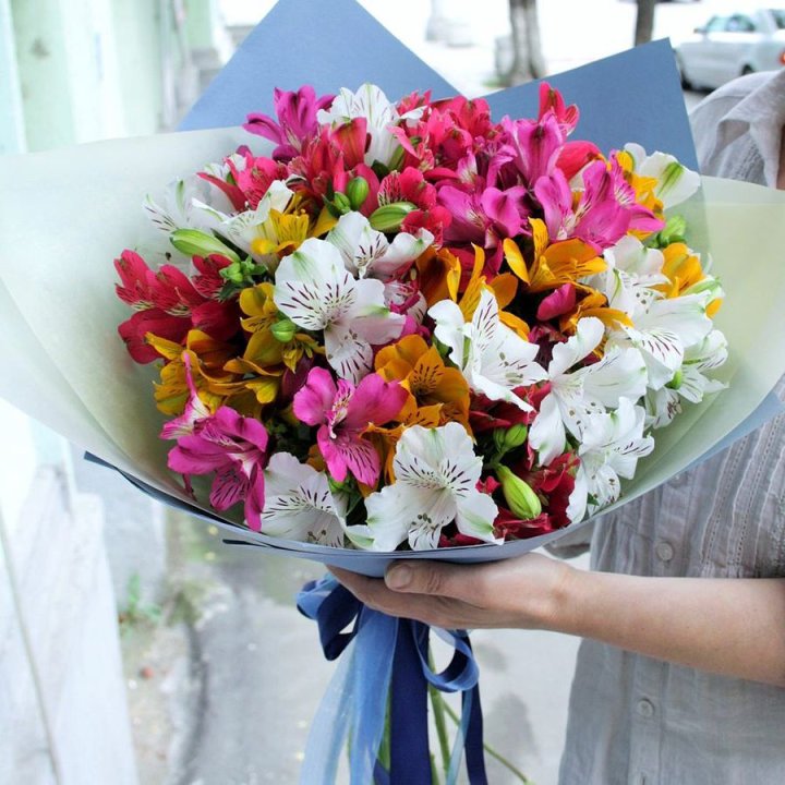 Микс альстромерий в Челябинске