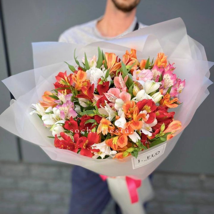 Микс альстромерий №5 в Челябинске