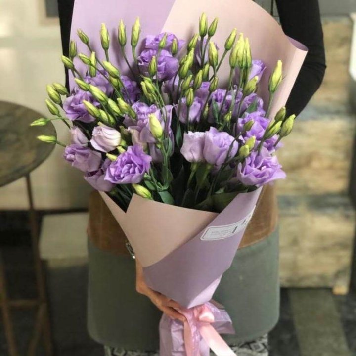 Букет эустом "Лило" в Челябинске