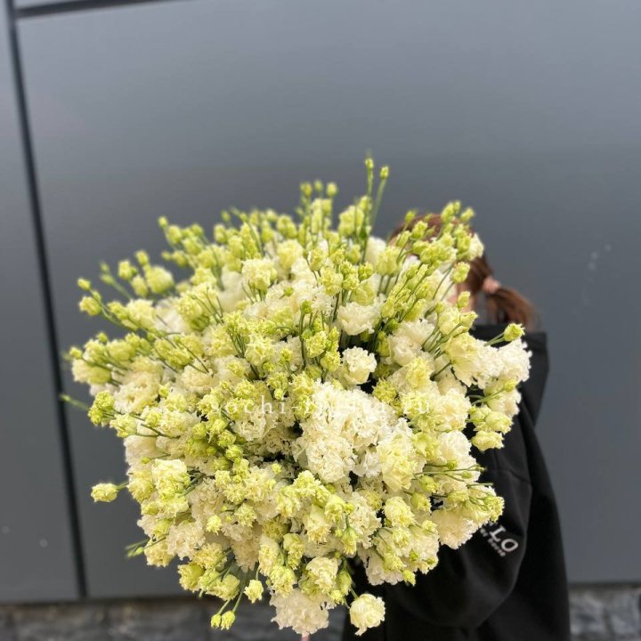 51 белая эустома в Челябинске