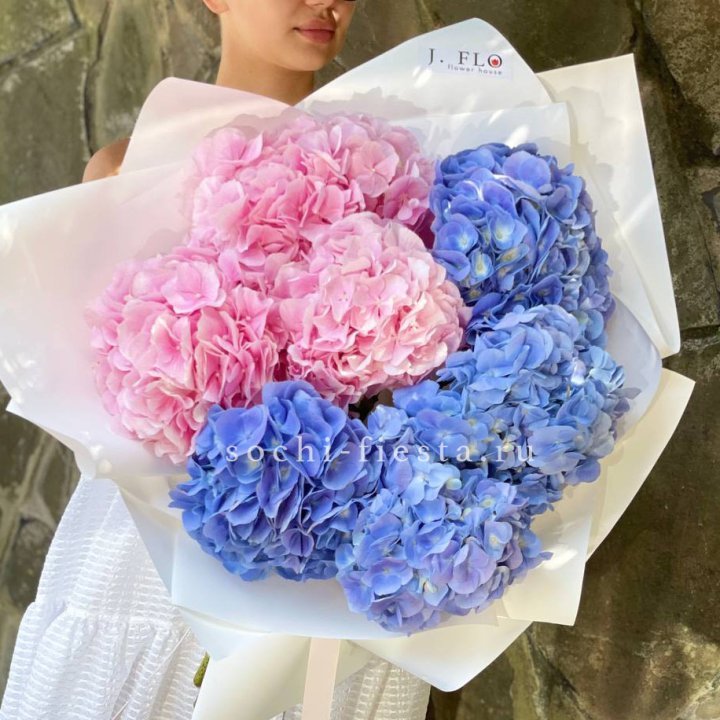 Букет гортензий №1 в Челябинске