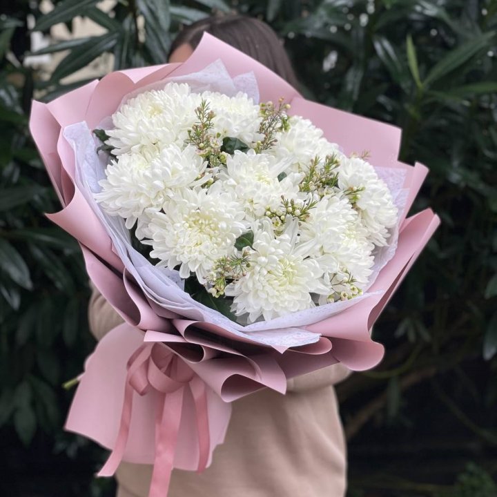 Букет хризантем №1 в Челябинске