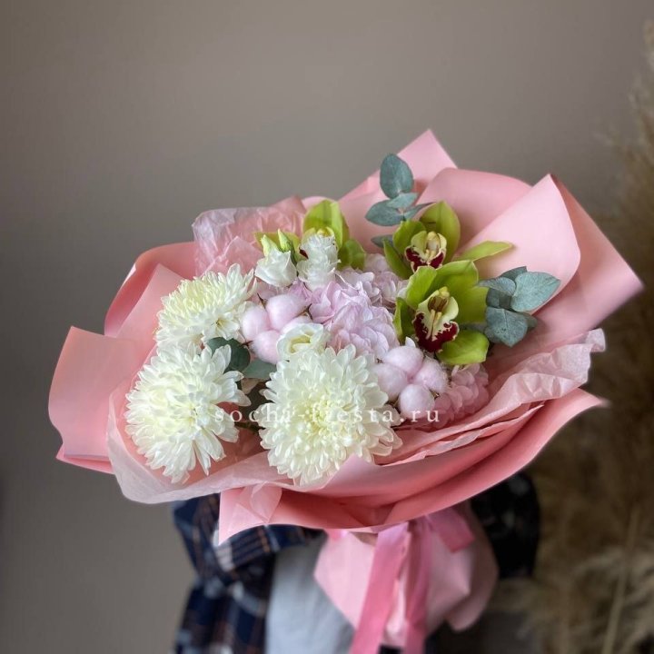  Букет с орхидеями "Вита" в Челябинске