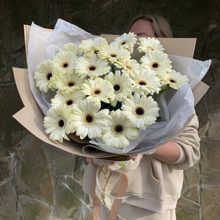 Букет голландских гербер "Шейн"" в Челябинске