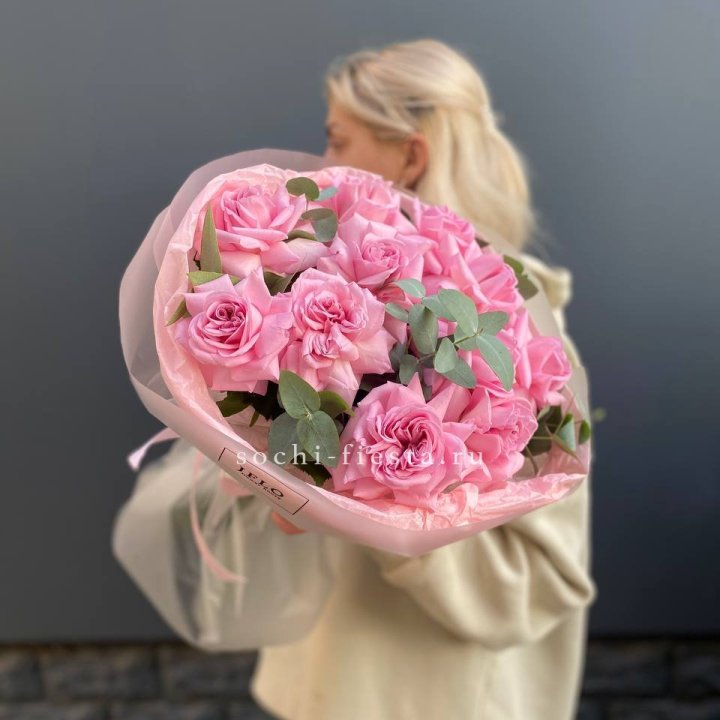Букет роз "Минифу-2" в Челябинске