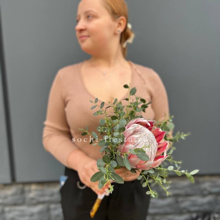 Свадебный букет "Протея" в Челябинске