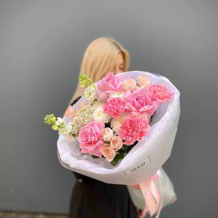 Букет "Нежный поцелуй" в Челябинске