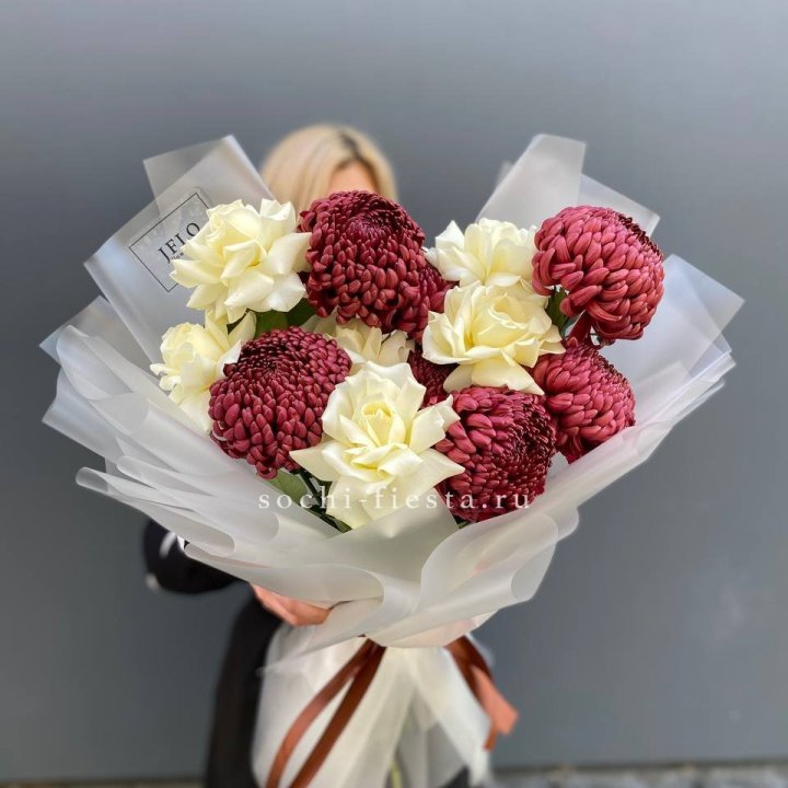 Дуо бигуди и розы в Челябинске