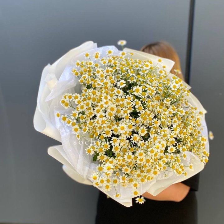 Букет ромашек "Фемели" в Челябинске