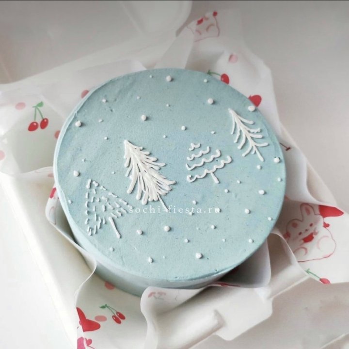 Бенто-торт "Елки" в Челябинске