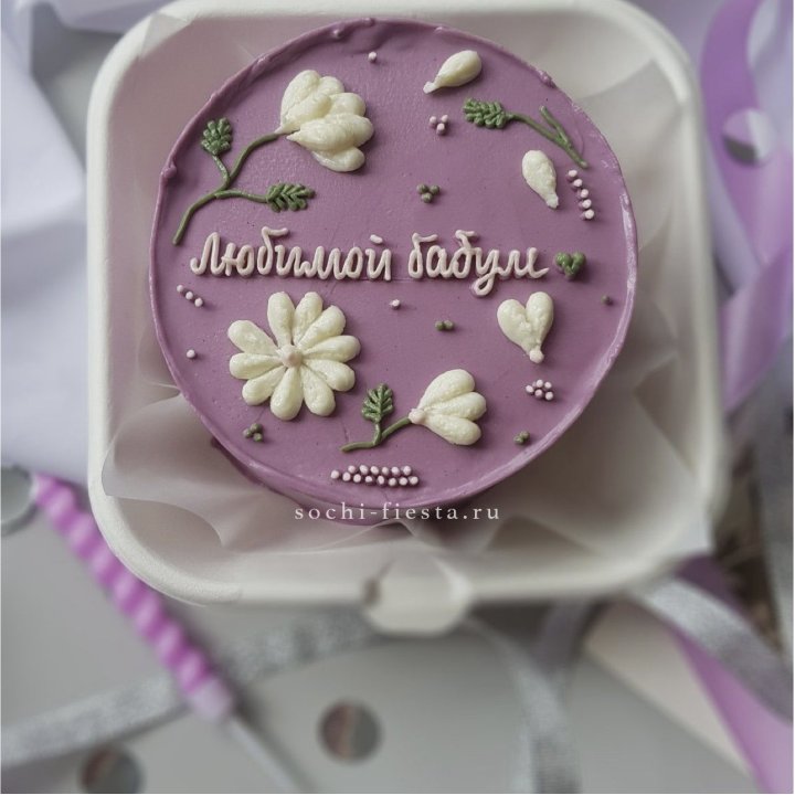 Бенто-торт "Любимой бабуле" в Челябинске