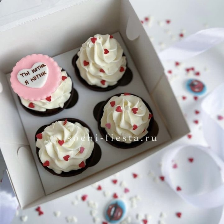 Набор капкейков "Для тебя" в Челябинске