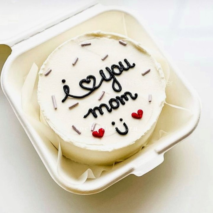 Бенто-торт "Мамочка, я люблю тебя!" в Челябинске