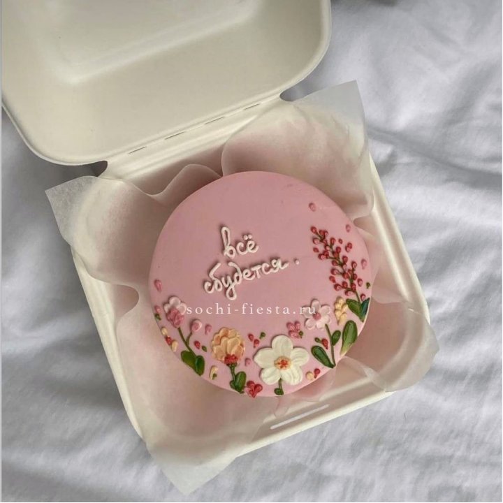 Бенто-торт "Все сбудется"  в Челябинске