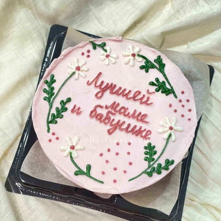 Бенто-торт "Лучшей маме и бабушке"  в Челябинске