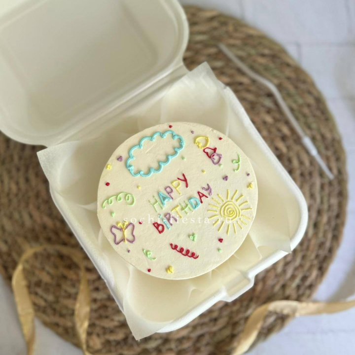 Бенто-торт "С днем рождения!"  в Челябинске