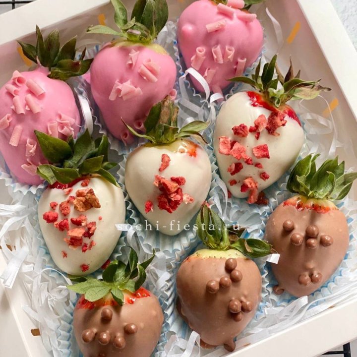 Клубника в шоколаде 9 ягод в Челябинске