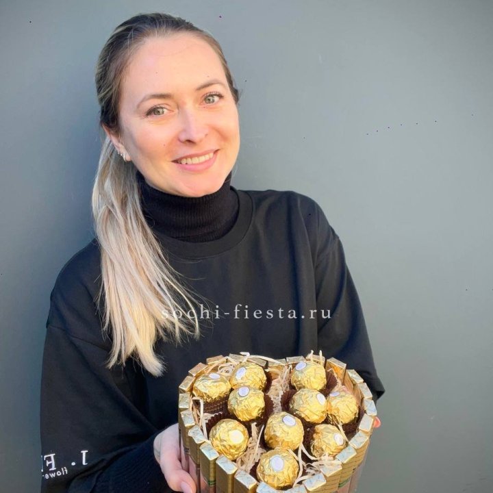 Шоколадный набор Сердце в Челябинске