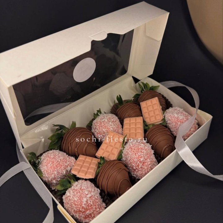 Клубника в шоколаде 10 ягод №2 в Челябинске