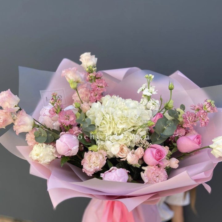 Дизайнерский букет "Фламинго" в Челябинске