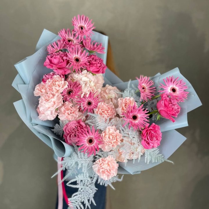 Дизайнерский букет "Свит хаер" в Челябинске