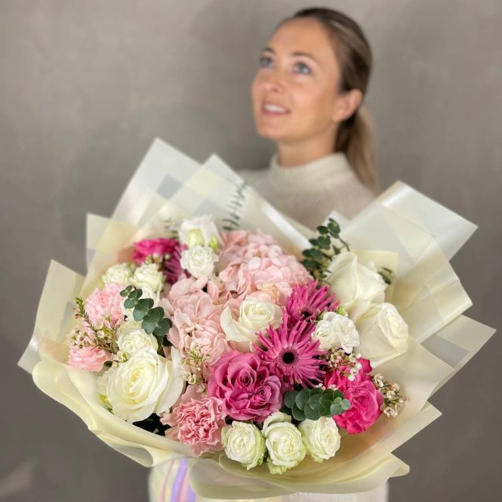 Дизайнерский букет "Мелоди" в Челябинске