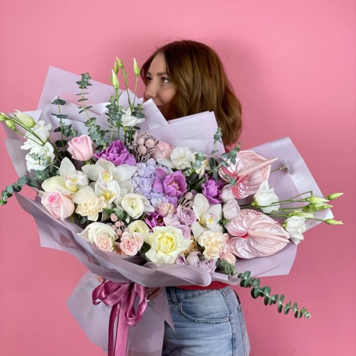 Дизайнерский букет "Вероника" в Челябинске