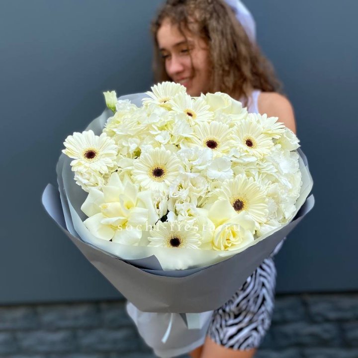  Букет "Вайт люксур" в Челябинске