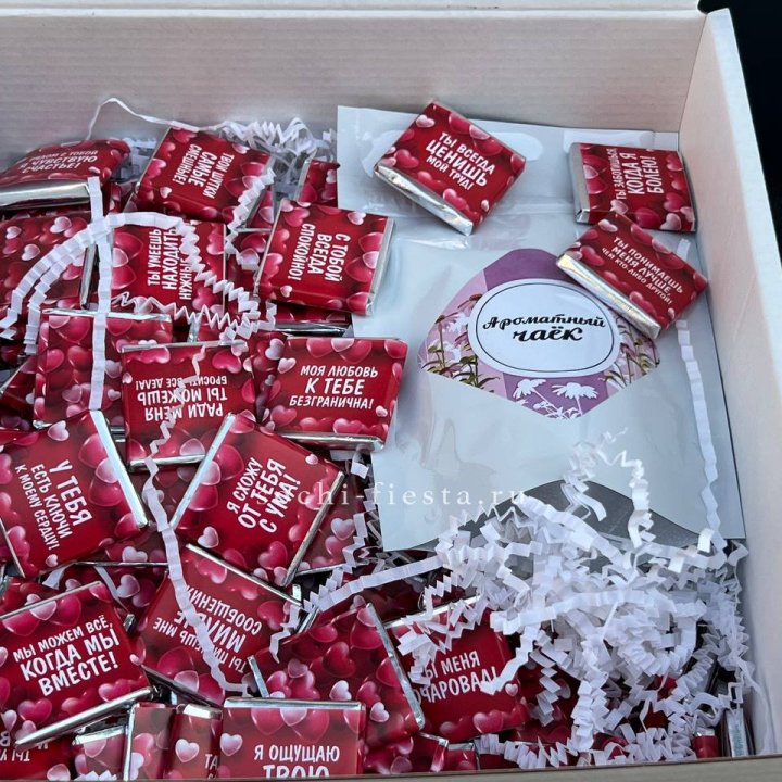 Набор Шоколад и Чай "101 причина любви" в Челябинске