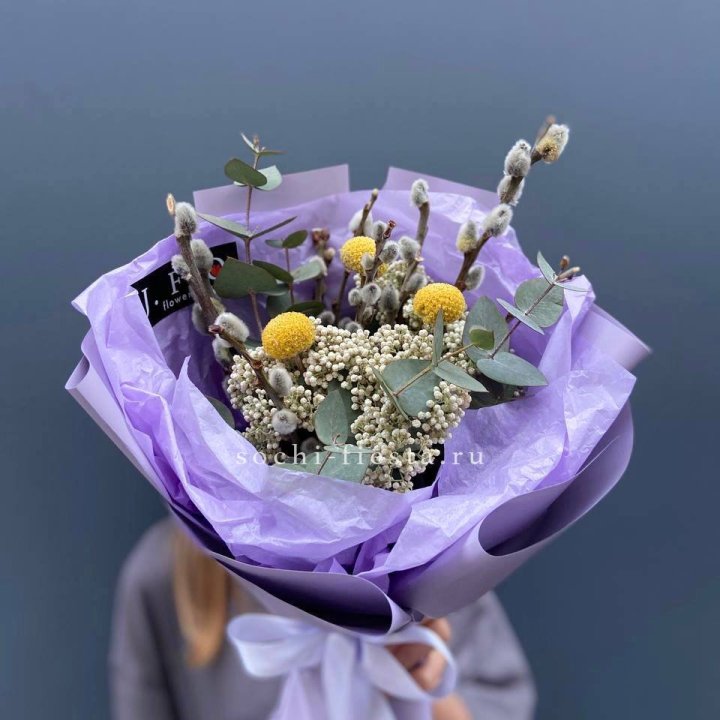 Букет с Вербой №1 в Челябинске