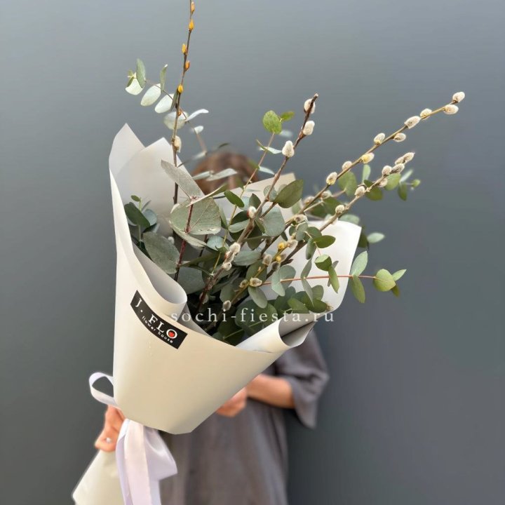 Букет Вербы и Эвкалипта в Челябинске