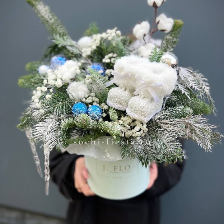 Новогодний бокс "Ботс блю" в Челябинске