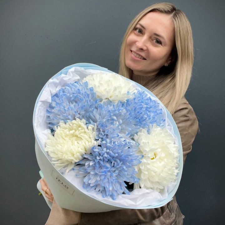 Букет из 7 хризантем  в Челябинске