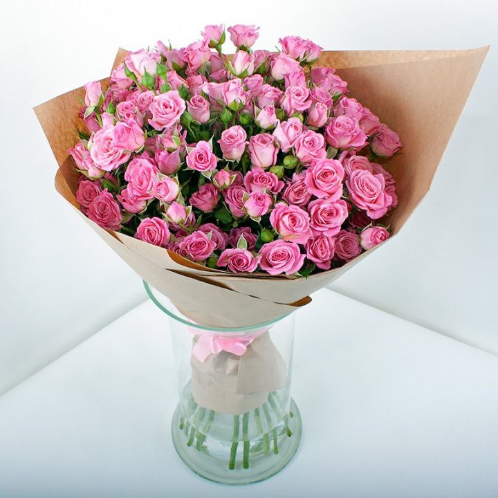 15 кустовых роз в Челябинске