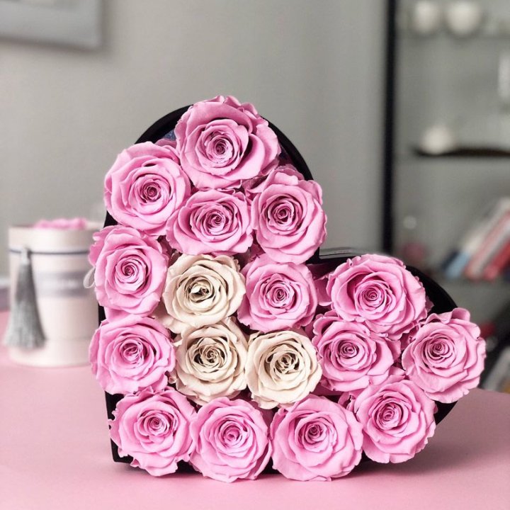 Сердце из роз в Челябинске