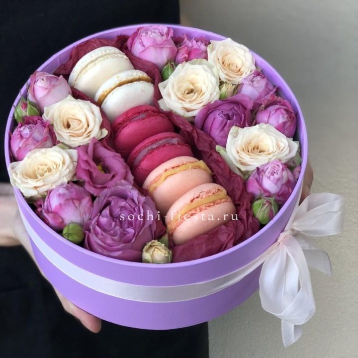 Цветочный бокс "Лаванди" в Челябинске