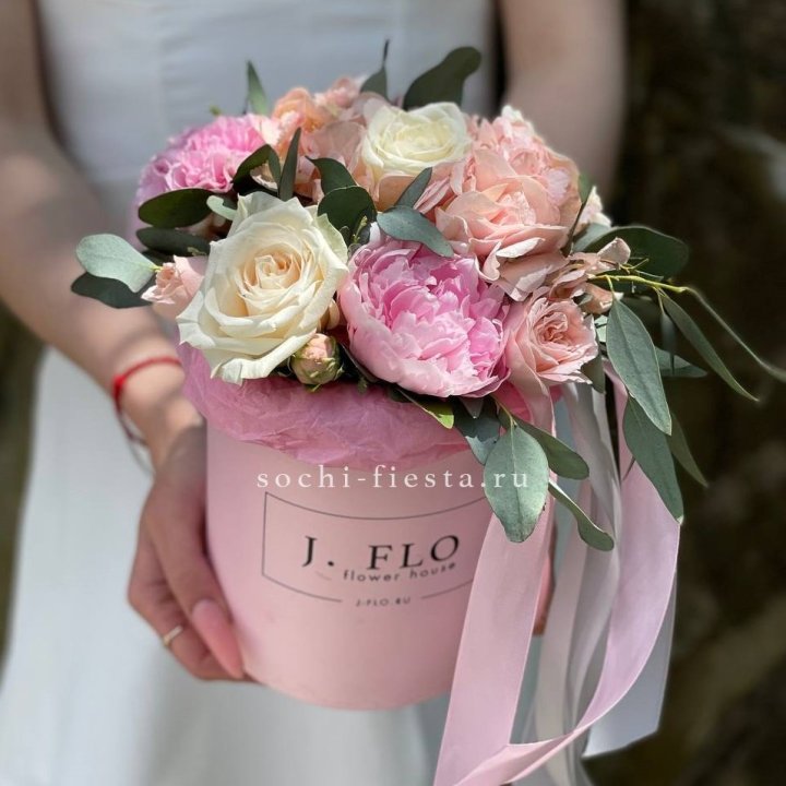 Цветочный бокс Mini №1 в Челябинске