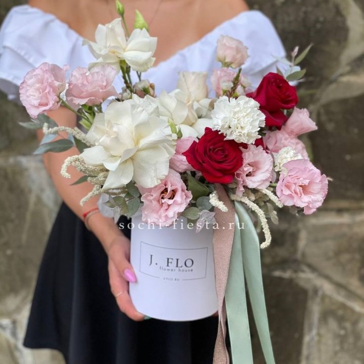 Цветочный бокс Mini №3 в Челябинске