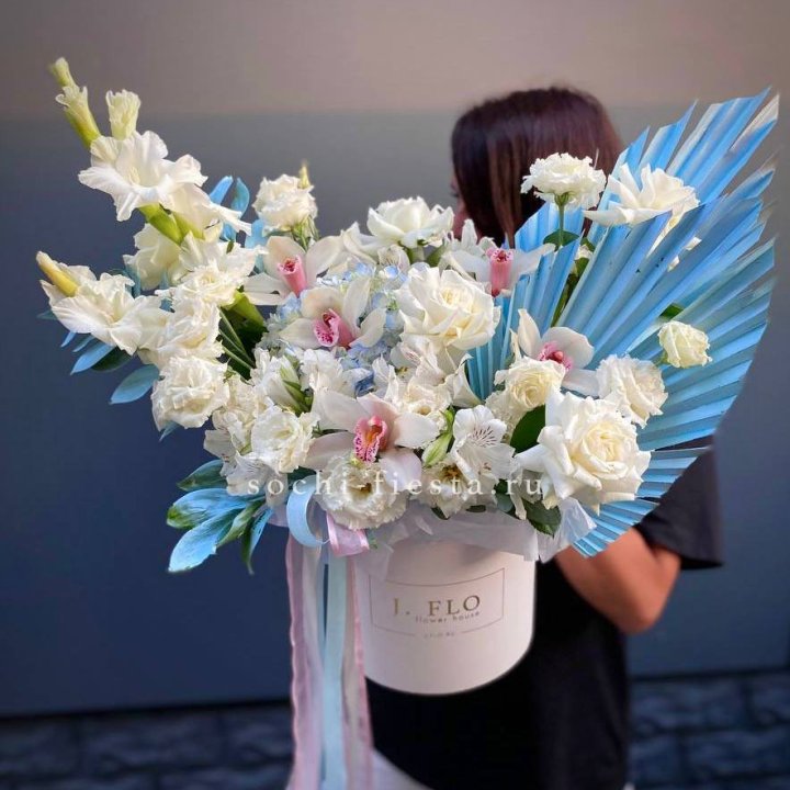 Цветочный бокс №3 в Челябинске