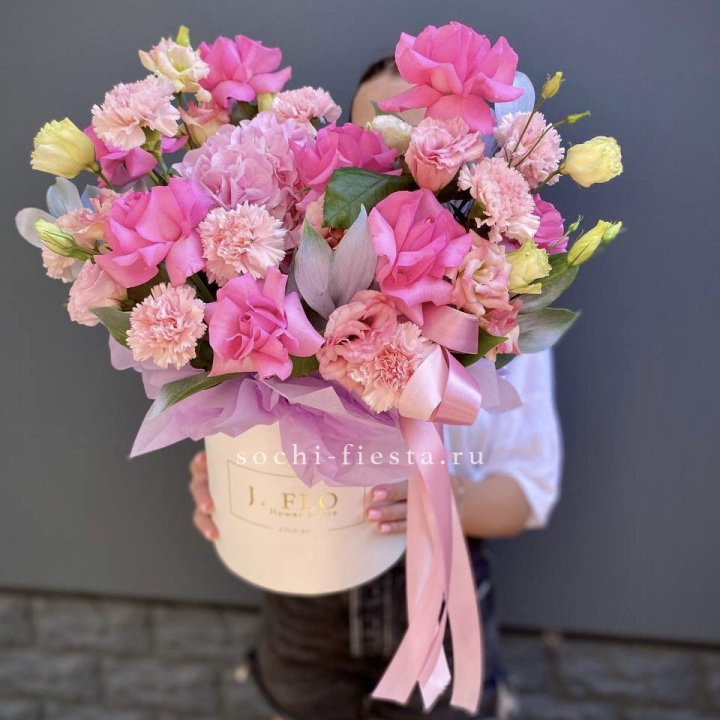 Цветочный бокс "Сальма" в Челябинске