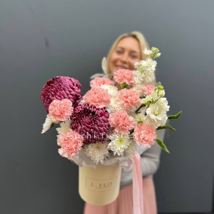 Цветочный бокс №4 в Челябинске