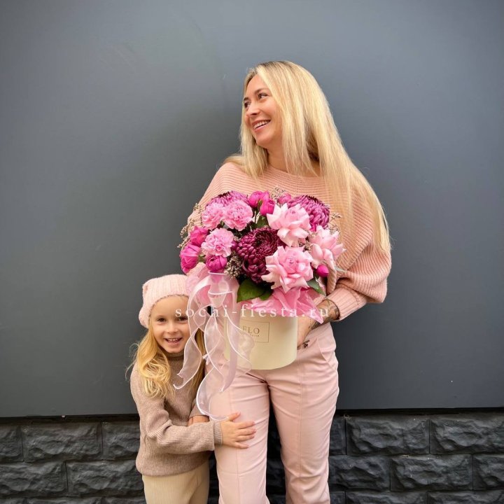 Цветочный бокс "Альба" в Челябинске