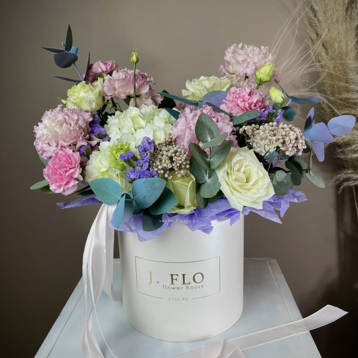 Цветочная коробка "Ода" в Челябинске