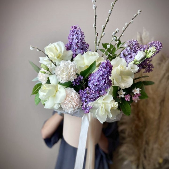 Цветочный бокс "Воскресенье" в Челябинске