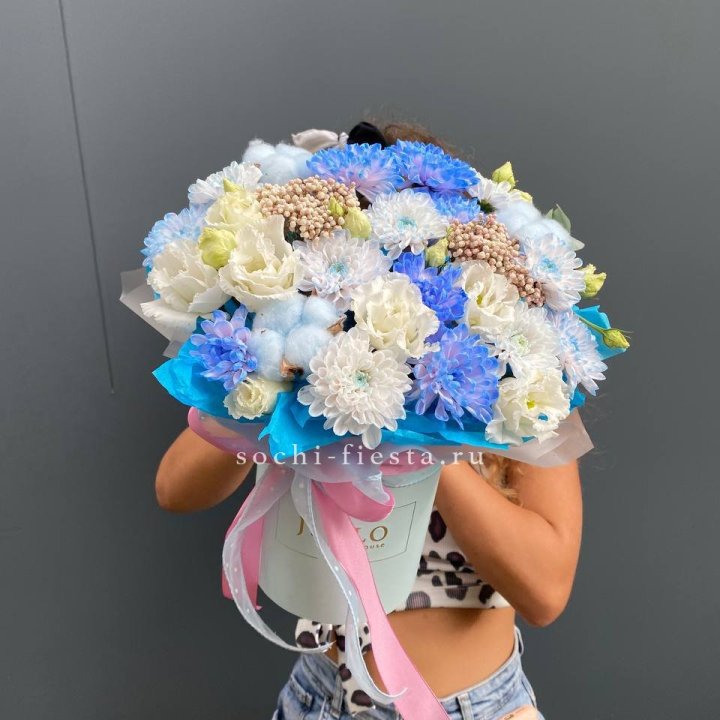 Коробка цветов  " Облако" в Челябинске