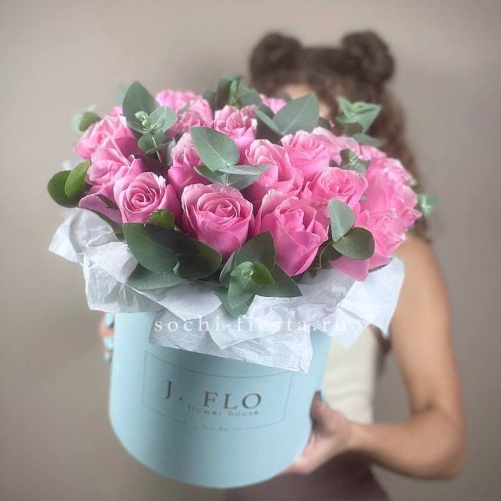 Бокс 27 роз в Челябинске