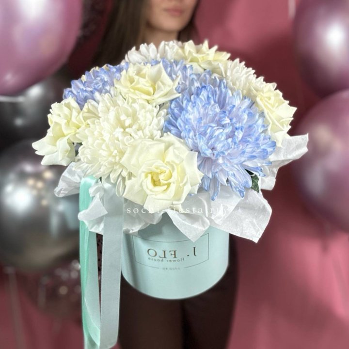 Коробка с цветами "Вольта" в Челябинске