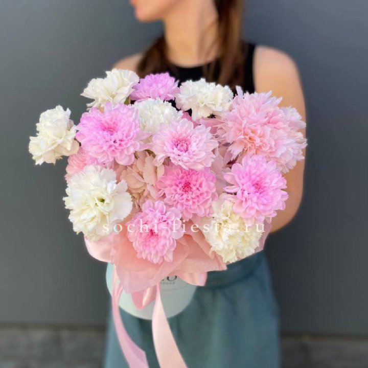 Коробка с цветами "Фиона" в Челябинске