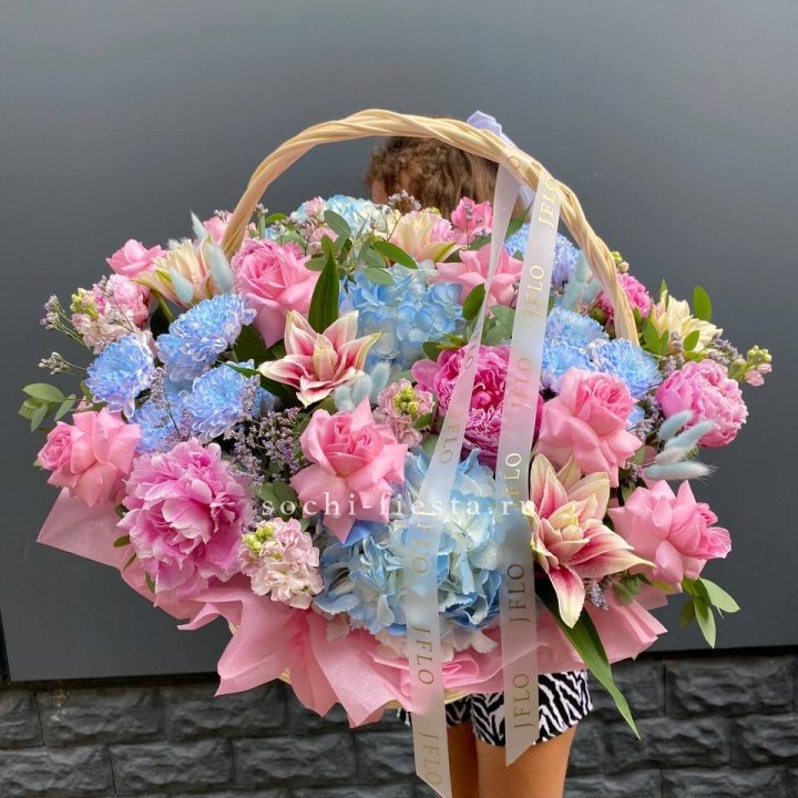 Яркая корзина "Летнее настроение" в Челябинске
